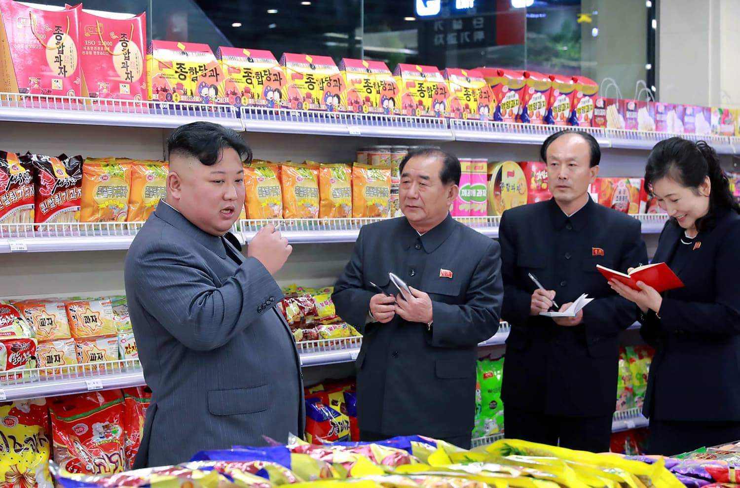 Kim Jong Un Shopping Blank Meme Template