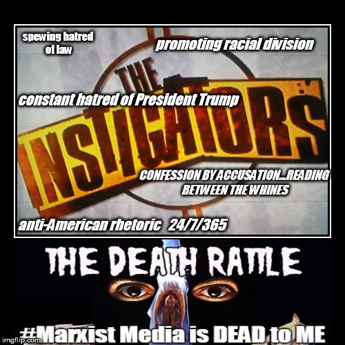MediaOcracy's Death Rattle | image tagged in propagandaism,untruth,perception,illusion | made w/ Imgflip meme maker