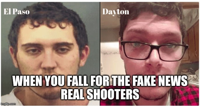 WHEN YOU FALL FOR THE FAKE NEWS
REAL SHOOTERS | made w/ Imgflip meme maker
