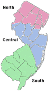 North, Central, South Jersey Blank Meme Template