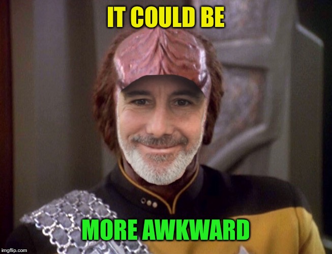 IT COULD BE MORE AWKWARD | made w/ Imgflip meme maker