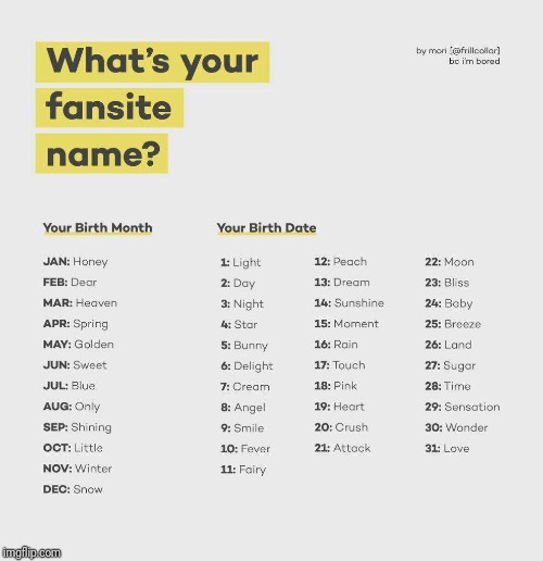 What is your fansite name. Mine is "Honey  Sunshine" | image tagged in fans | made w/ Imgflip meme maker
