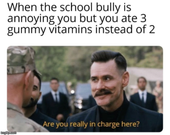 flintstones gummy vitamins image tagged in memes,dank memes,school,bully,vi...