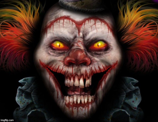 scary clown | image tagged in scary clown | made w/ Imgflip meme maker