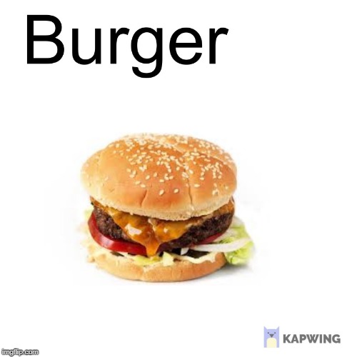 Hamburger | image tagged in education | made w/ Imgflip meme maker