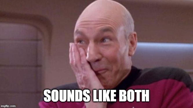 picard oops | SOUNDS LIKE BOTH | image tagged in picard oops | made w/ Imgflip meme maker