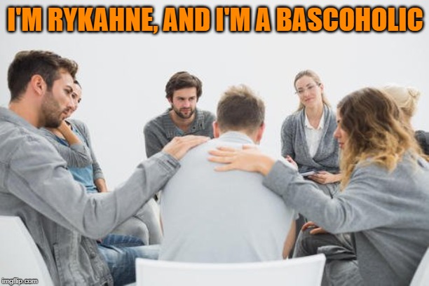 I'M RYKAHNE, AND I'M A BASCOHOLIC | made w/ Imgflip meme maker