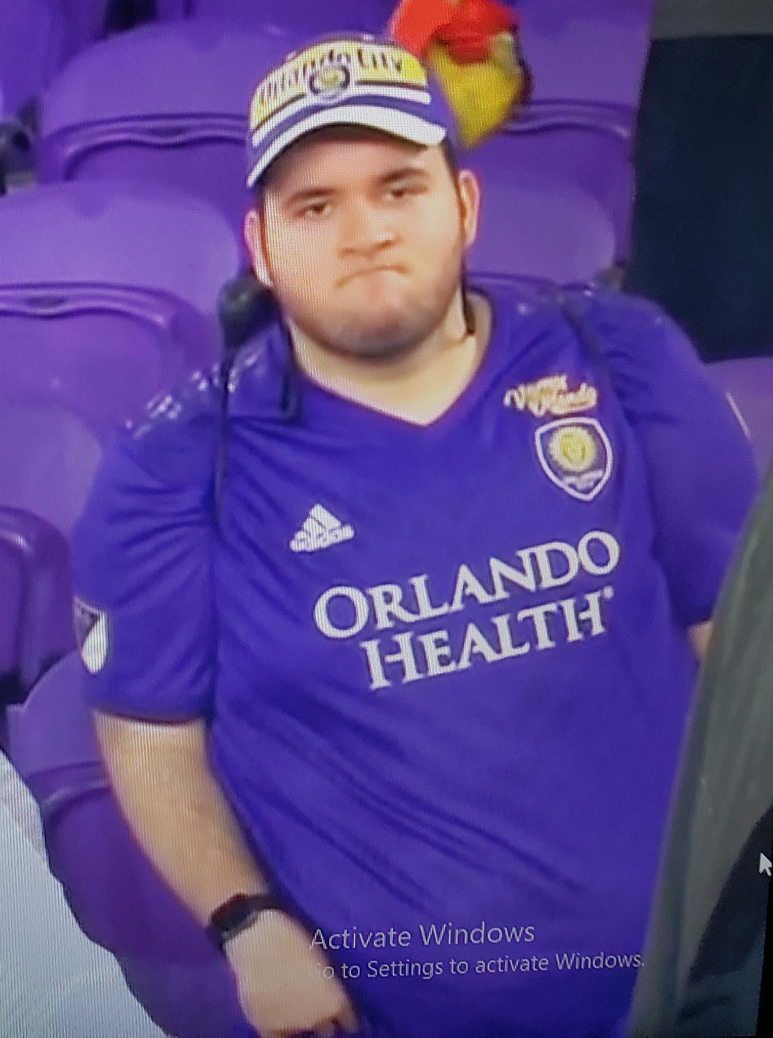 High Quality Sad Orlando Fan Blank Meme Template