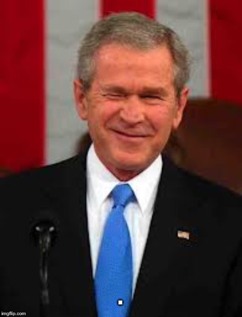 George Bush Meme | . | image tagged in memes,george bush | made w/ Imgflip meme maker