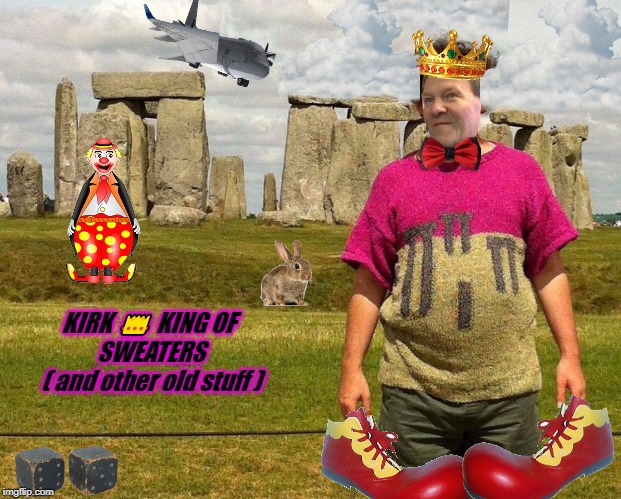 Boris at Stonehenge Blank Meme Template