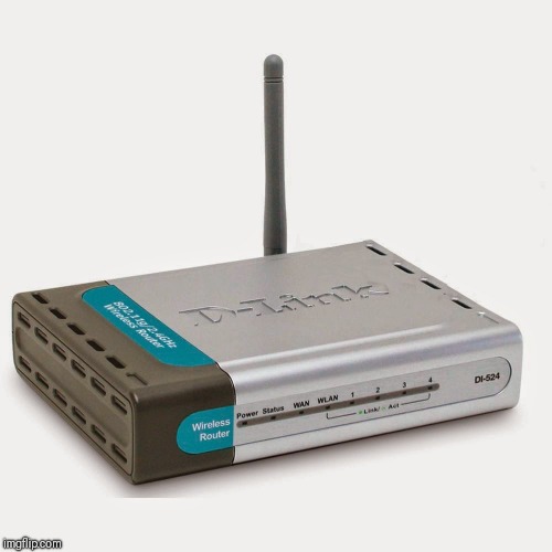 D-LINK router | image tagged in d-link router | made w/ Imgflip meme maker