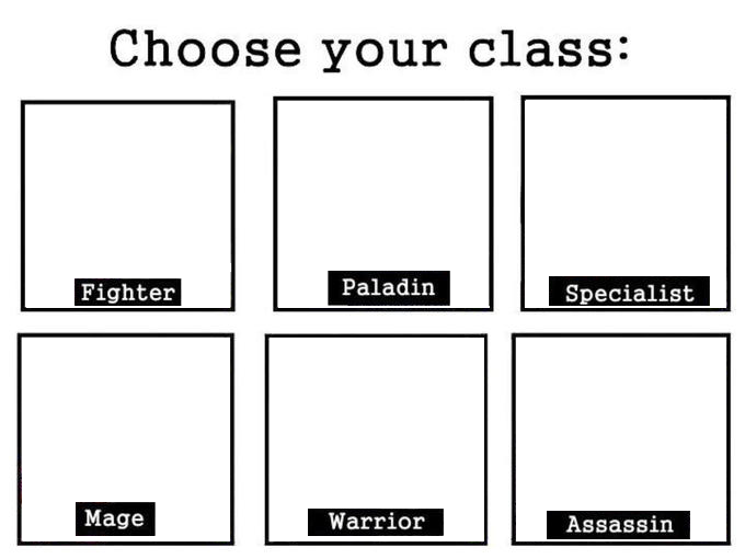 Pick ir class Blank Meme Template