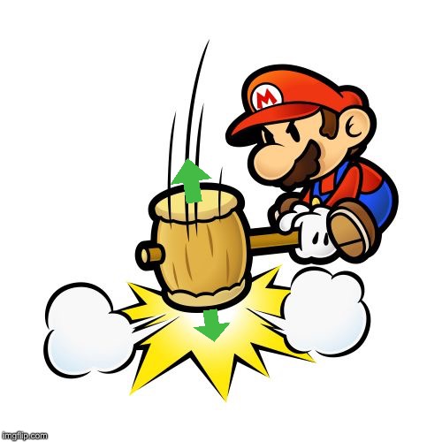 Mario Hammer Smash Meme | image tagged in memes,mario hammer smash | made w/ Imgflip meme maker
