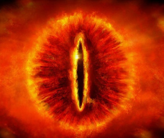 High Quality Sauron's Evil Eye 3 Blank Meme Template
