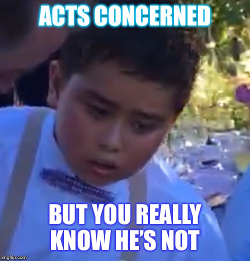 ACTS CONCERNED; BUT YOU REALLY KNOW HE’S NOT | image tagged in james charles | made w/ Imgflip meme maker