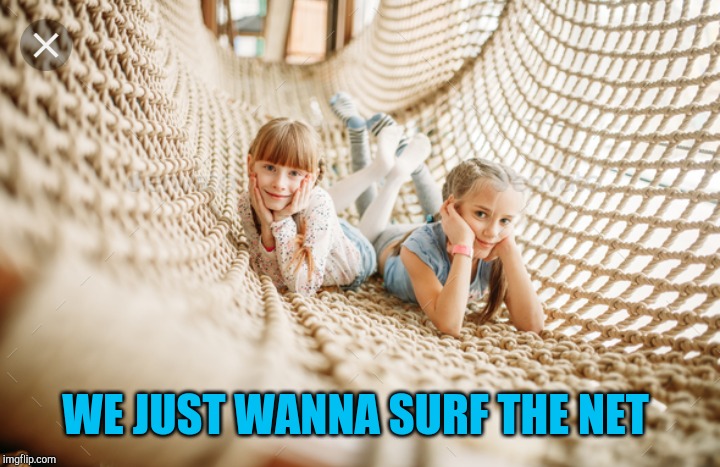 WE JUST WANNA SURF THE NET | made w/ Imgflip meme maker