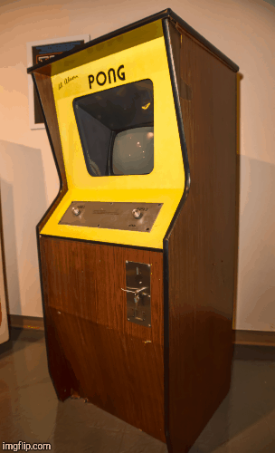 Pong Arcade! | image tagged in gifs,arcade | made w/ Imgflip images-to-gif maker