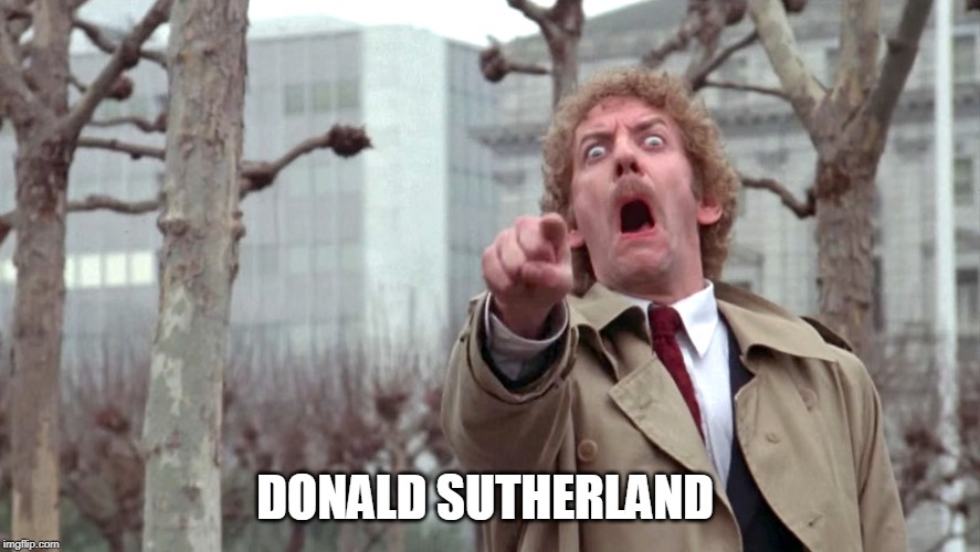 Donald Southerland | DONALD SUTHERLAND | image tagged in donald southerland | made w/ Imgflip meme maker