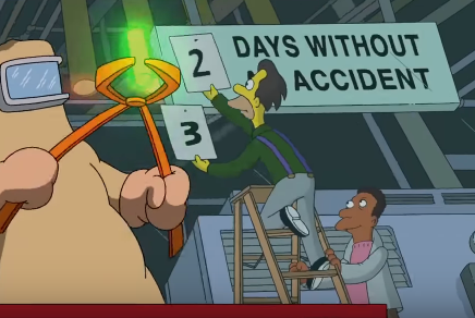 Days without an accident Blank Meme Template