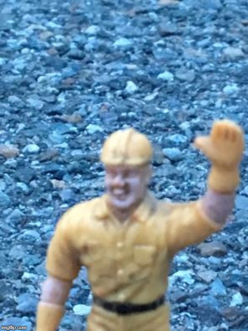 A possibly memeable photo taken this 4th of July. | image tagged in friendly jim | made w/ Imgflip meme maker
