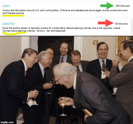 image tagged in memes,laughing men in suits,politics | made w/ Imgflip meme maker