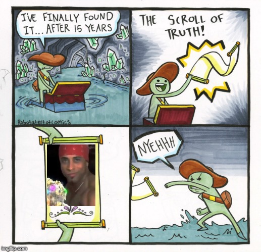 The scroll of Ricardo Milos | image tagged in memes,the scroll of truth | made w/ Imgflip meme maker