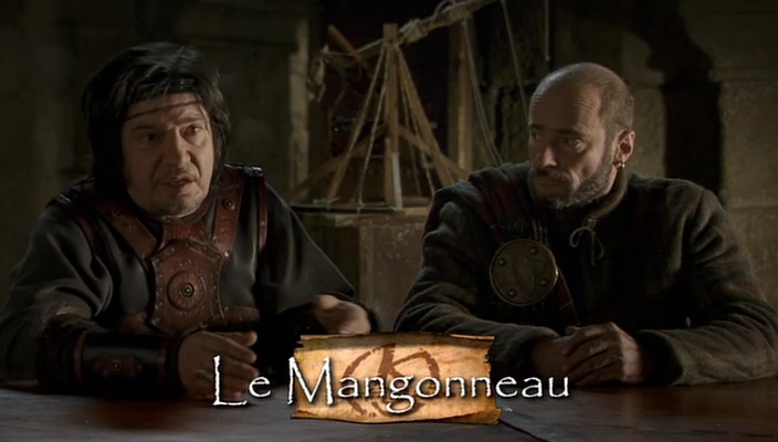 Léodagan catapulte mangonneau Blank Meme Template