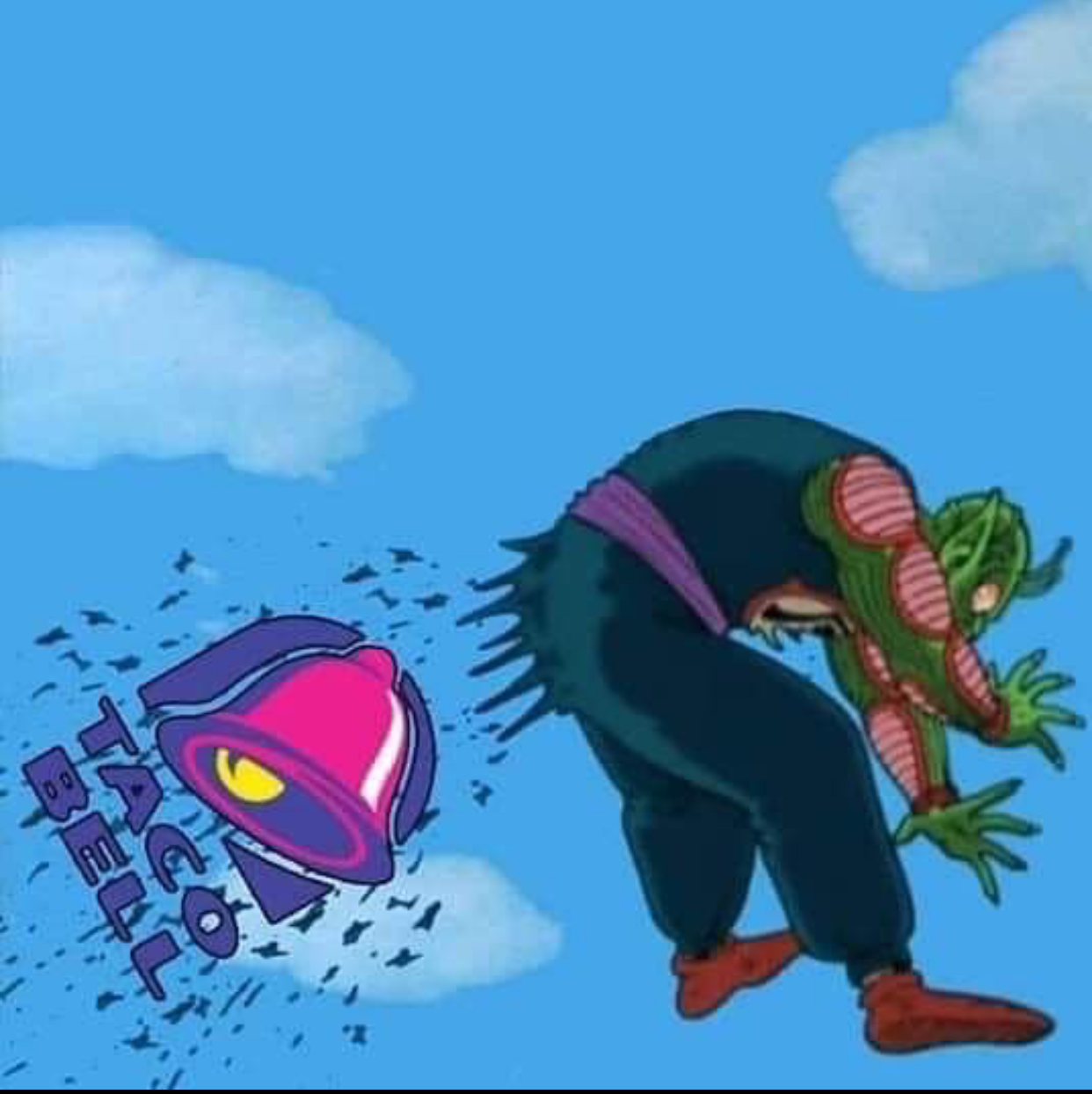 The bell blast Blank Meme Template