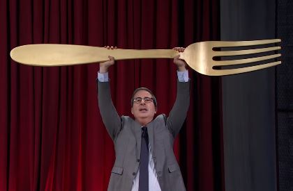 John Oliver- Fork Lord Blank Meme Template