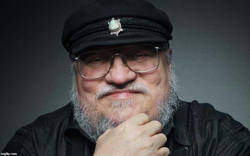 George R R Martin | image tagged in george r r martin | made w/ Imgflip meme maker