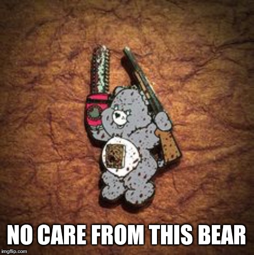 NO CARE FROM THIS BEAR | made w/ Imgflip meme maker