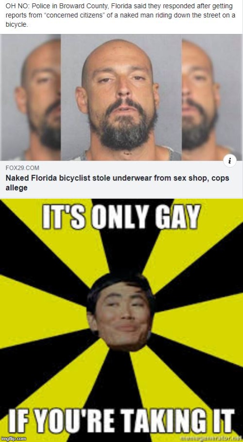 Nekkied and Riding | image tagged in gaydar sulu star trek | made w/ Imgflip meme maker