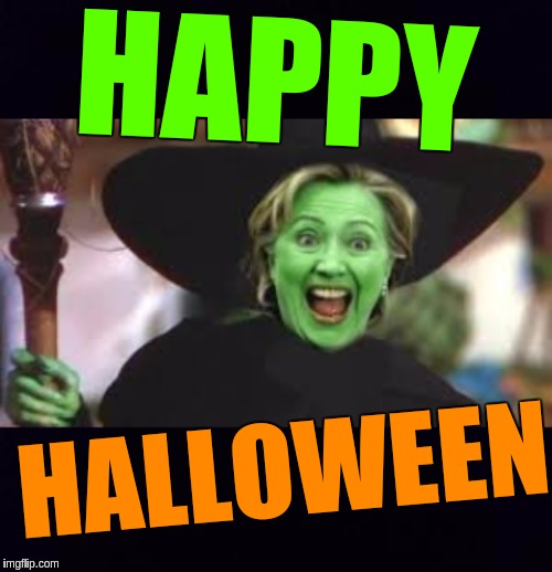 #WTG1TGAWW | HAPPY; HALLOWEEN | image tagged in brexit,halloween,hillary clinton,europe,eu,child abuse | made w/ Imgflip meme maker
