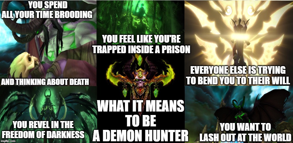 What It Means To Be A Demon Hunter Imgflip