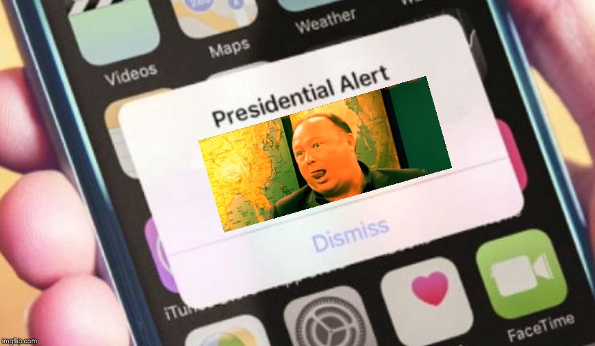 Presidential Alert | image tagged in memes,presidential alert | made w/ Imgflip meme maker
