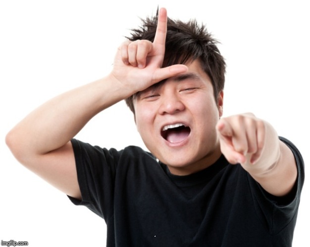 You're a loser | YUO | image tagged in you're a loser | made w/ Imgflip meme maker