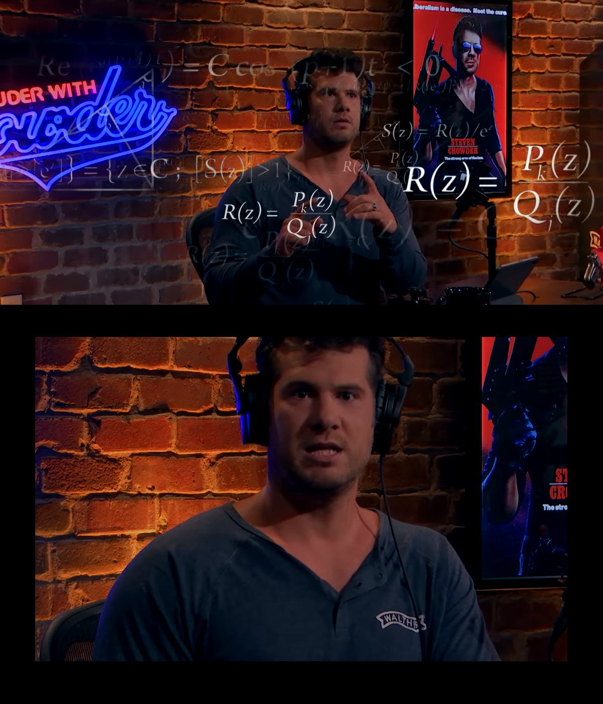 High Quality Conspiracy Theory Crowder Blank Meme Template