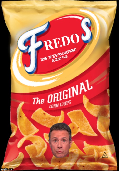 Fredos Corn Chips | image tagged in chris cuomo,andrew cuomo,cnn,fredo,fake news,fredo corleone | made w/ Imgflip meme maker