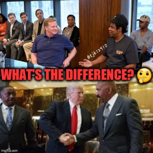 For the love of money | image tagged in jay z,donald trump,steve harvey,nfl memes | made w/ Imgflip meme maker