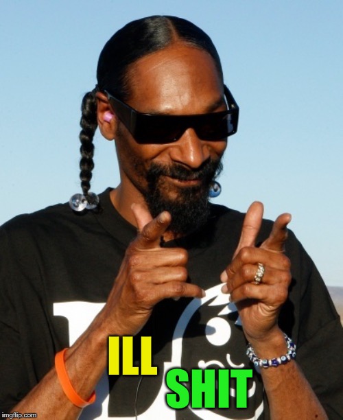 Snoop Dogg approves | ILL SHIT | image tagged in snoop dogg approves | made w/ Imgflip meme maker