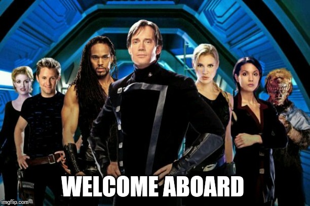 WELCOME ABOARD | made w/ Imgflip meme maker