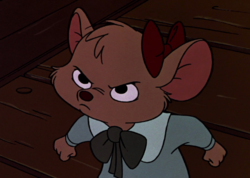 Great Mouse Detective Angry Olivia Blank Meme Template