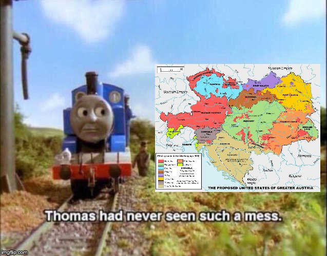 Thomas had never seen such an ethnic mess | image tagged in thomas had never seen such a mess,empire | made w/ Imgflip meme maker