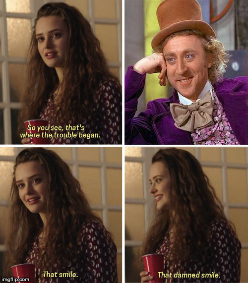 That Condescending Smile | image tagged in that damn smile | made w/ Imgflip meme maker