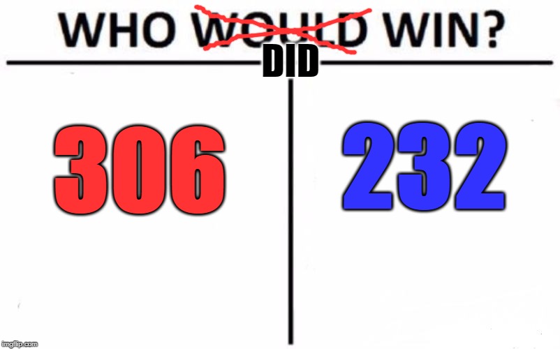 Who Would Win? Meme | DID; 232; 306 | image tagged in memes,who would win,politics | made w/ Imgflip meme maker