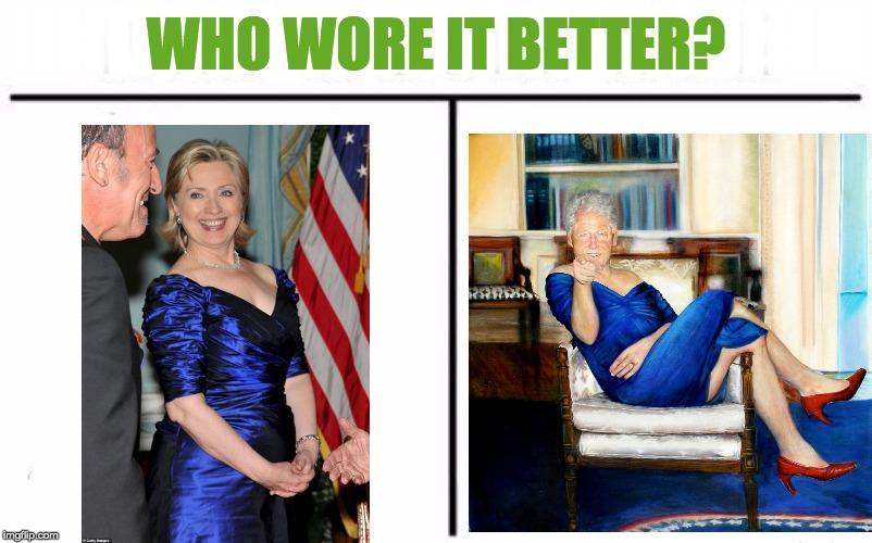 Who Would Win? | IIIIIIIIIIIIIIIIIIIIIIIIIIIIIIIIIII; WHO WORE IT BETTER? | image tagged in memes,who would win | made w/ Imgflip meme maker