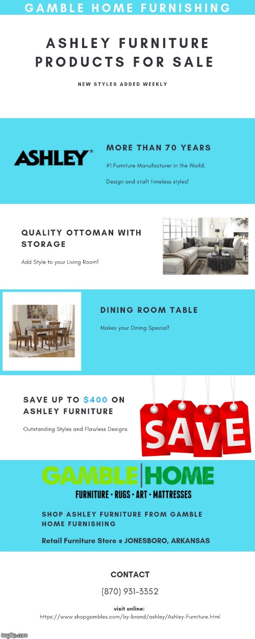 Ashley Furniture Jonesboro AR | image tagged in ashley furniture jonesboro ar,furniture jonesboro ar,furniture,furniture store,furniture store jonesboro ar | made w/ Imgflip meme maker