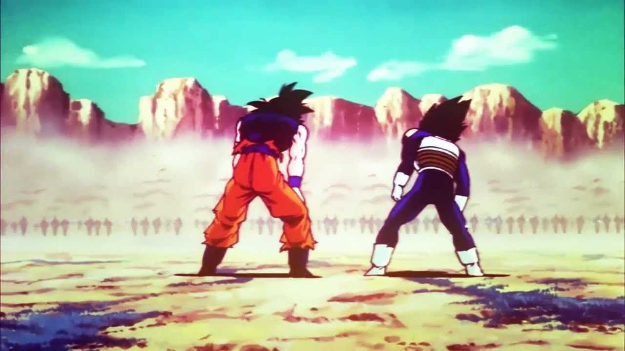 Goku and Vegeta VS Cooler Army Blank Meme Template