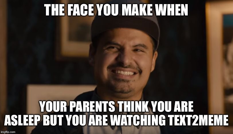 Ant man - so i was with my cousin | THE FACE YOU MAKE WHEN; YOUR PARENTS THINK YOU ARE ASLEEP BUT YOU ARE WATCHING TEXT2MEME | image tagged in ant man - so i was with my cousin | made w/ Imgflip meme maker