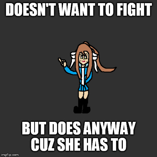 Monika, but it's sans.  Also, there's more of these, so, go check 'em out if ya like this kinda crap! | DOESN'T WANT TO FIGHT; BUT DOES ANYWAY CUZ SHE HAS TO | image tagged in doki doki literature club,undertale,sans undertale,monika | made w/ Imgflip meme maker